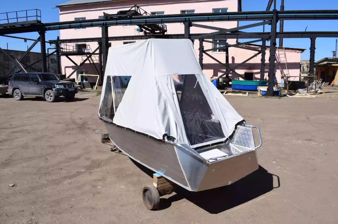 Алюминиевая лодка Wyatboat-390 У в Уфе