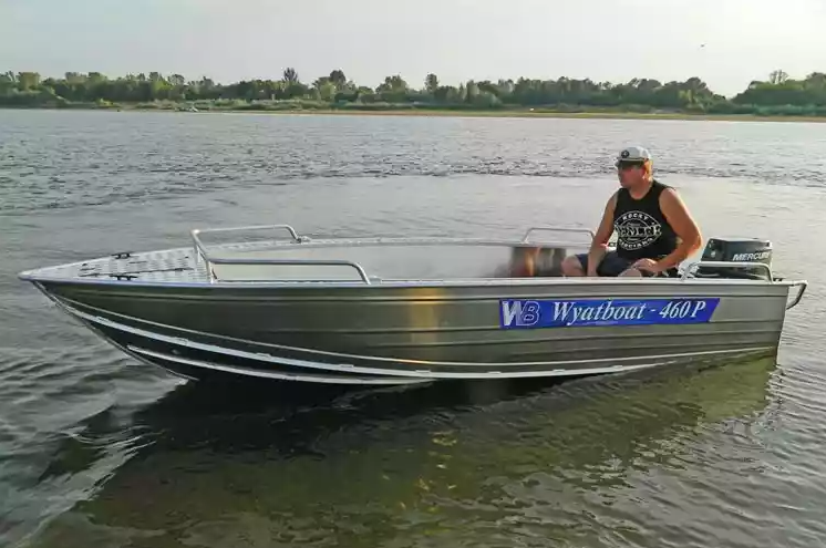 Алюминиевая лодка Wyatboat-460 P в Уфе
