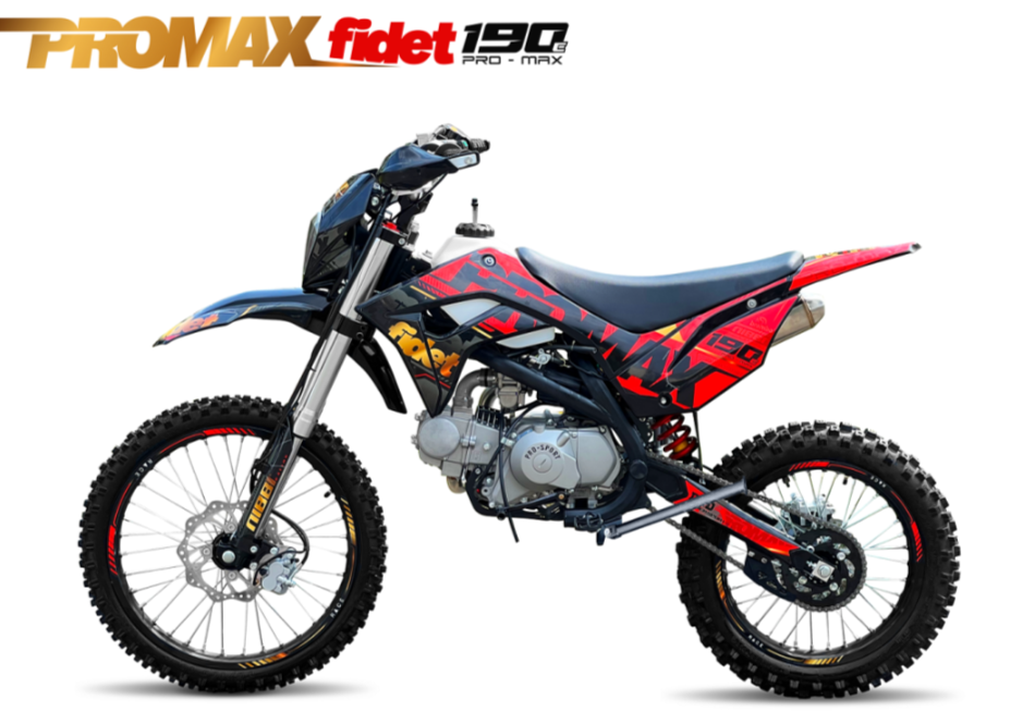 Мотоцикл (питбайк) PROMAX FIDET (ФАЙДЕТ) 190E MAX PRO LUX 19/16 в Уфе