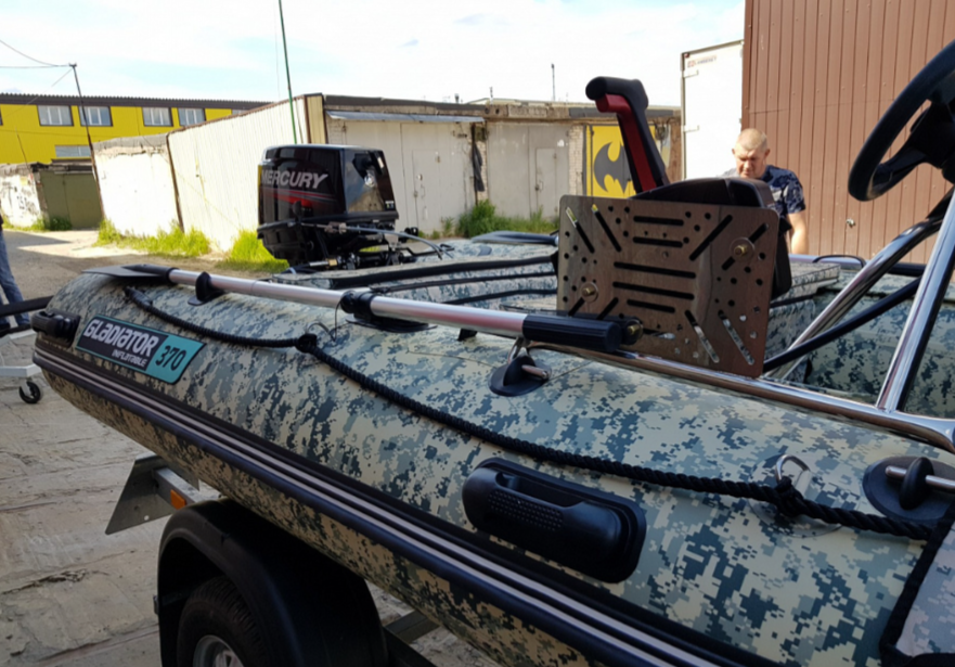 НАДУВНАЯ ЛОДКА GLADIATOR C370AL в Уфе