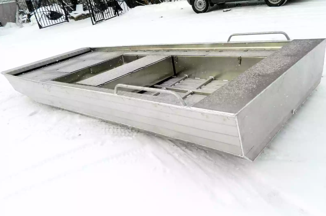 Алюминиевая лодка Wyatboat-390 Jonboat в Уфе