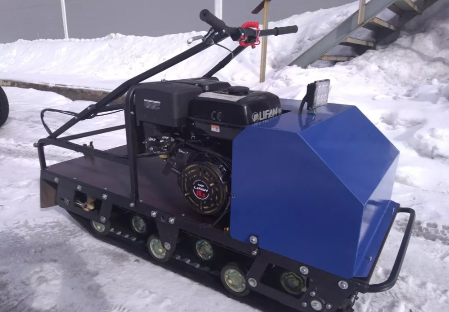 Мотобуксировщик AhtaR ЗИМА с реверсом (задний ход) в Уфе