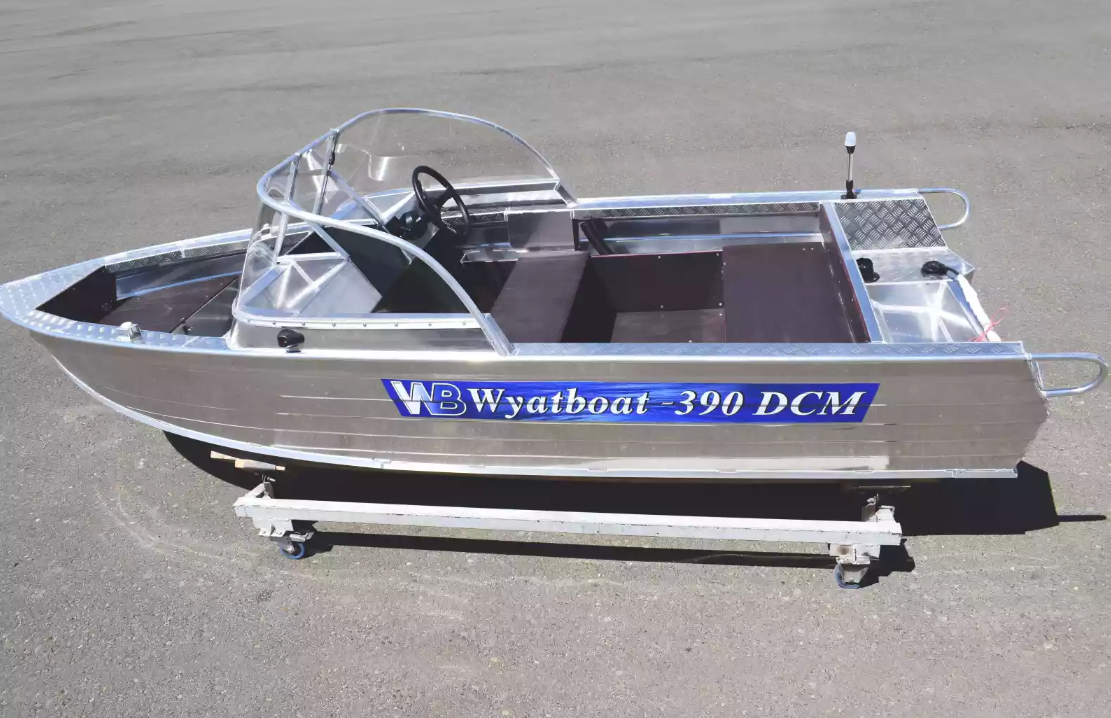 Алюминиевая лодка Wyatboat-390 DCM в Уфе