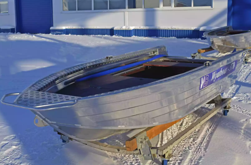 Алюминиевая лодка Wyatboat-370 Р FISH в Уфе