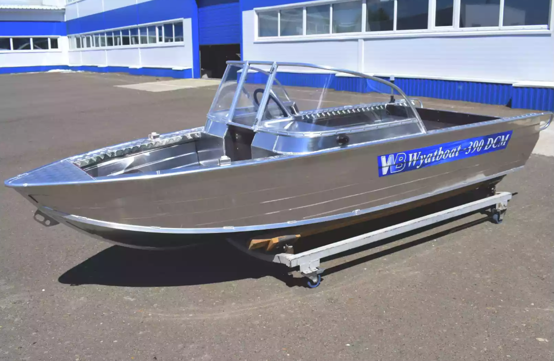 Алюминиевая лодка Wyatboat-390 DCM в Уфе