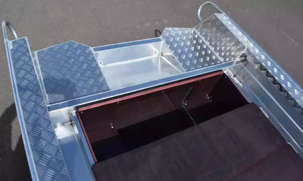 Алюминиевая лодка Wyatboat-390Р Fish в Уфе