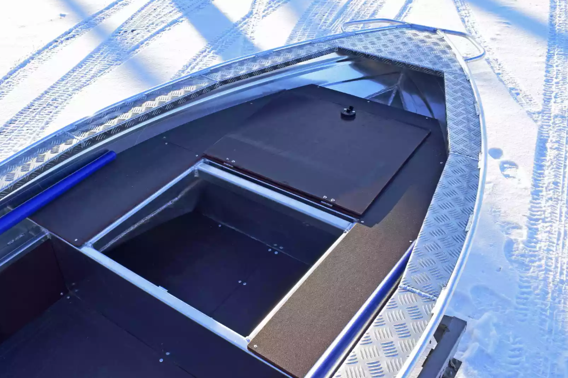 Алюминиевая лодка Wyatboat-370 Р FISH в Уфе