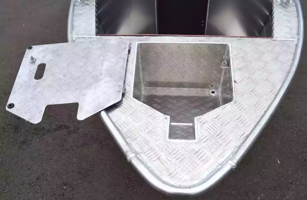 Алюминиевая лодка Wyatboat-390 DCM Увеличенный борт в Уфе