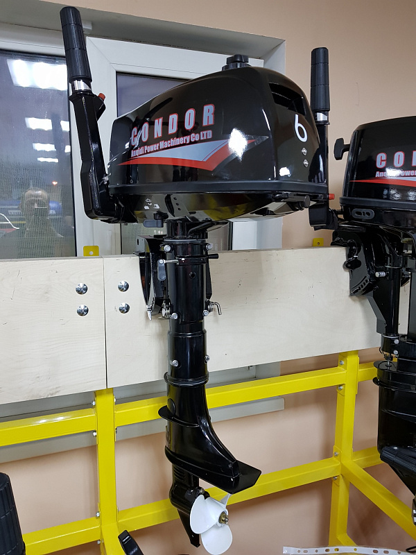 Лодочный мотор Condor F6HS с баком 12 л. в Уфе