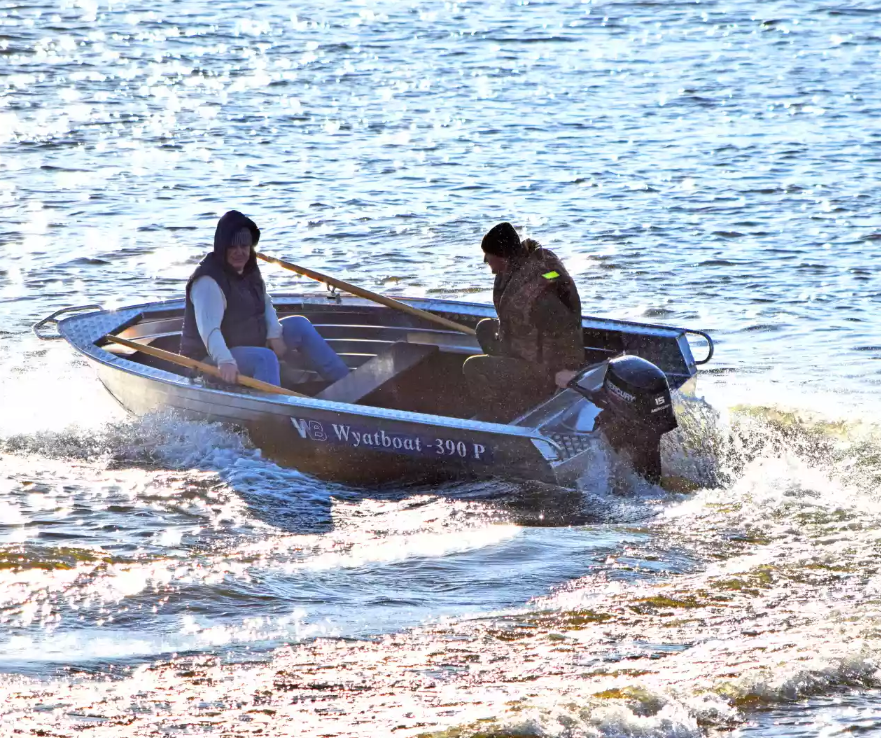 Алюминиевая лодка Wyatboat-390 P в Уфе