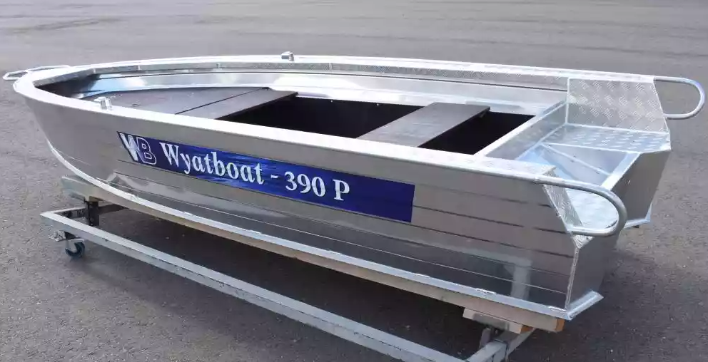 Алюминиевая лодка Wyatboat-390Р Fish в Уфе