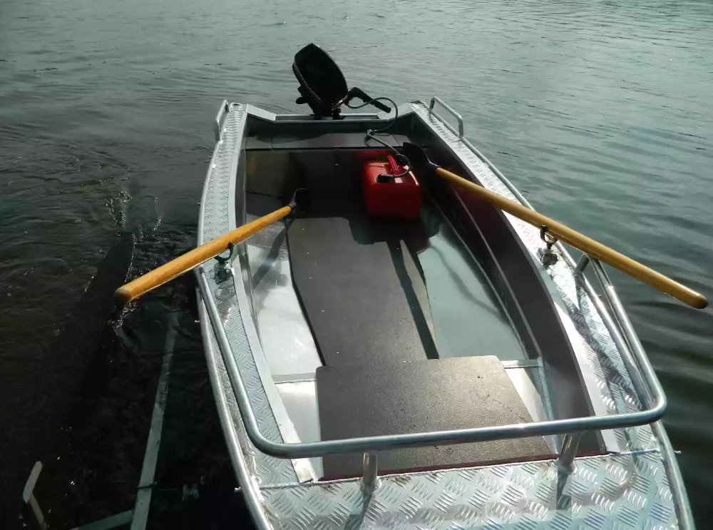 Алюминиевая лодка Wyatboat-390 У в Уфе