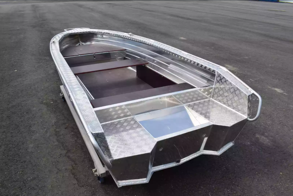 Алюминиевая лодка Wyatboat-390Р Увеличенный борт в Уфе