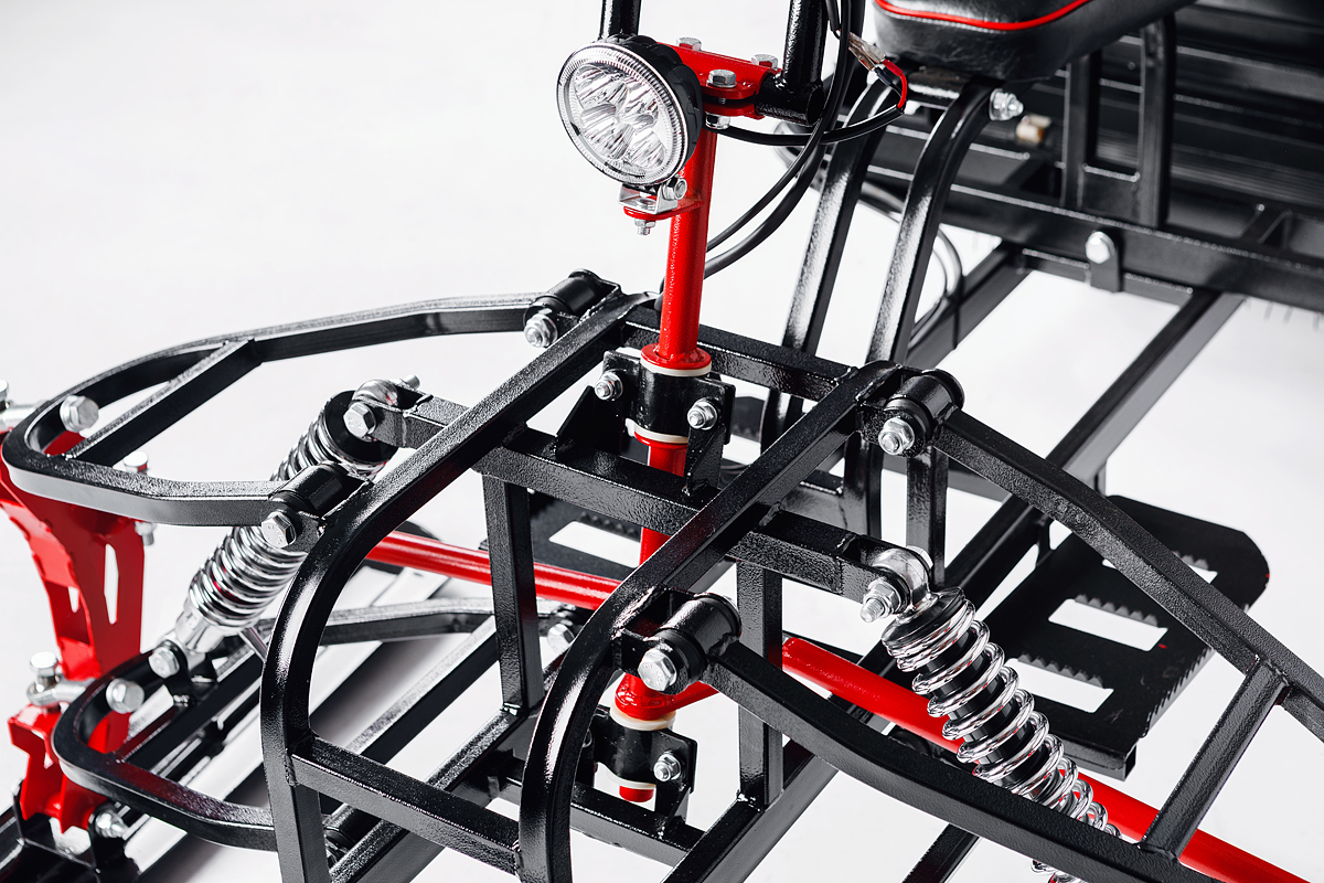 Лыжный модуль IKUDZO с подогревом ручек пластиковые лыжи в Уфе