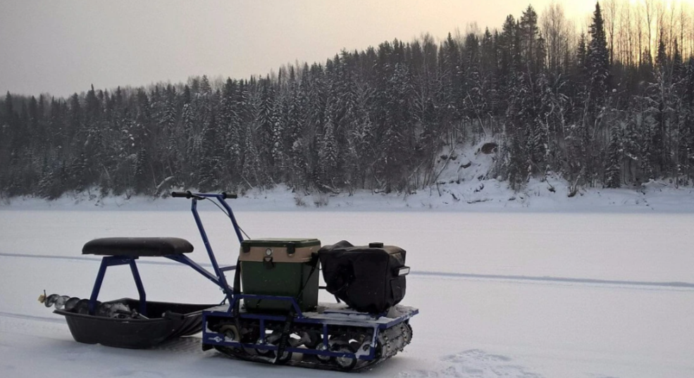 Мотобуксировщик Альбатрос-L 6.5 с фарой в Уфе