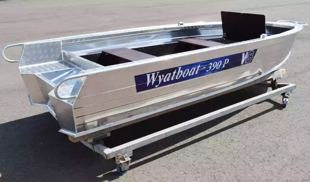 Алюминиевая лодка Wyatboat-390Р Fish в Уфе