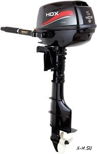Лодочный мотор 4-х тактный HDX F 5 BMS в Уфе