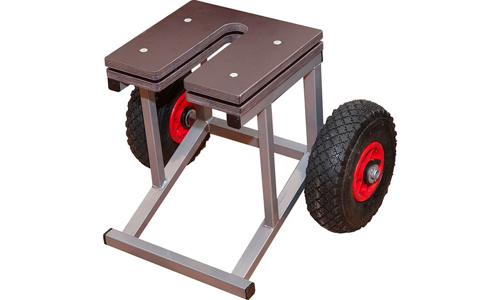 Тележка под лодочный мотор низкая до 60 кг в Уфе