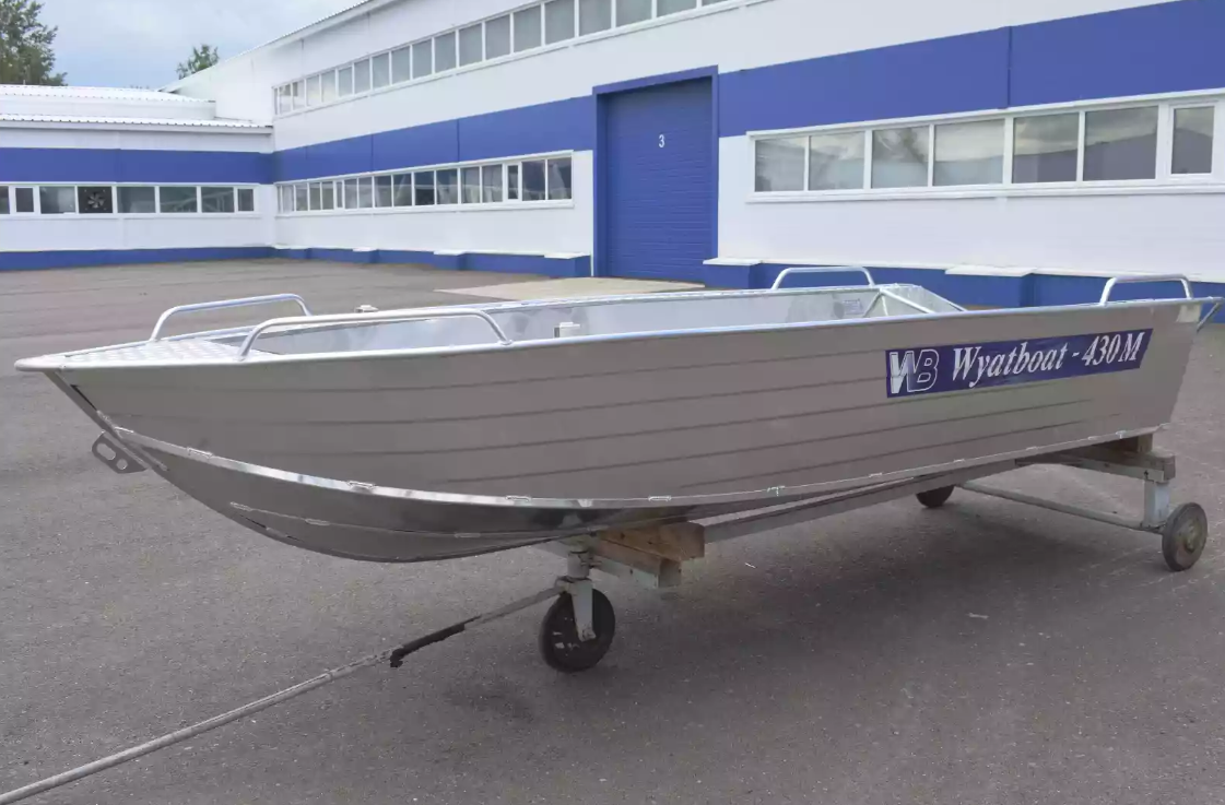 Алюминиевая лодка  Wyatboat-430М в Уфе
