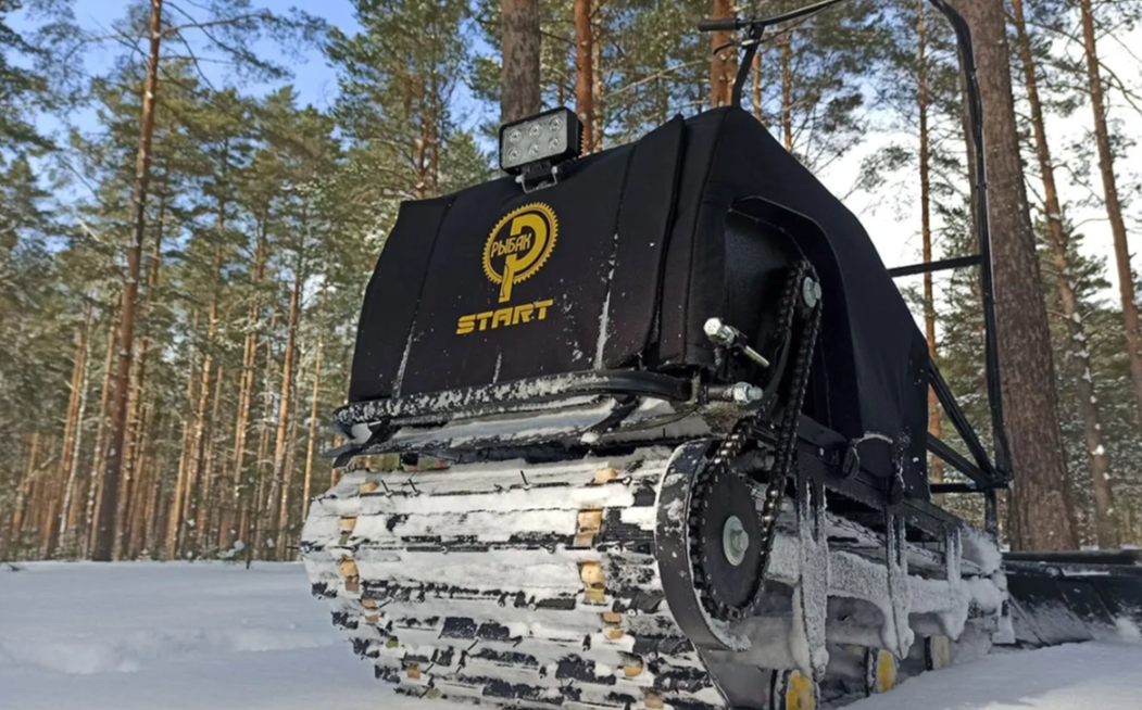 Мотобуксировщик РЫБАК СТАРТ Lifan 15 л.с (тканный капот) в Уфе