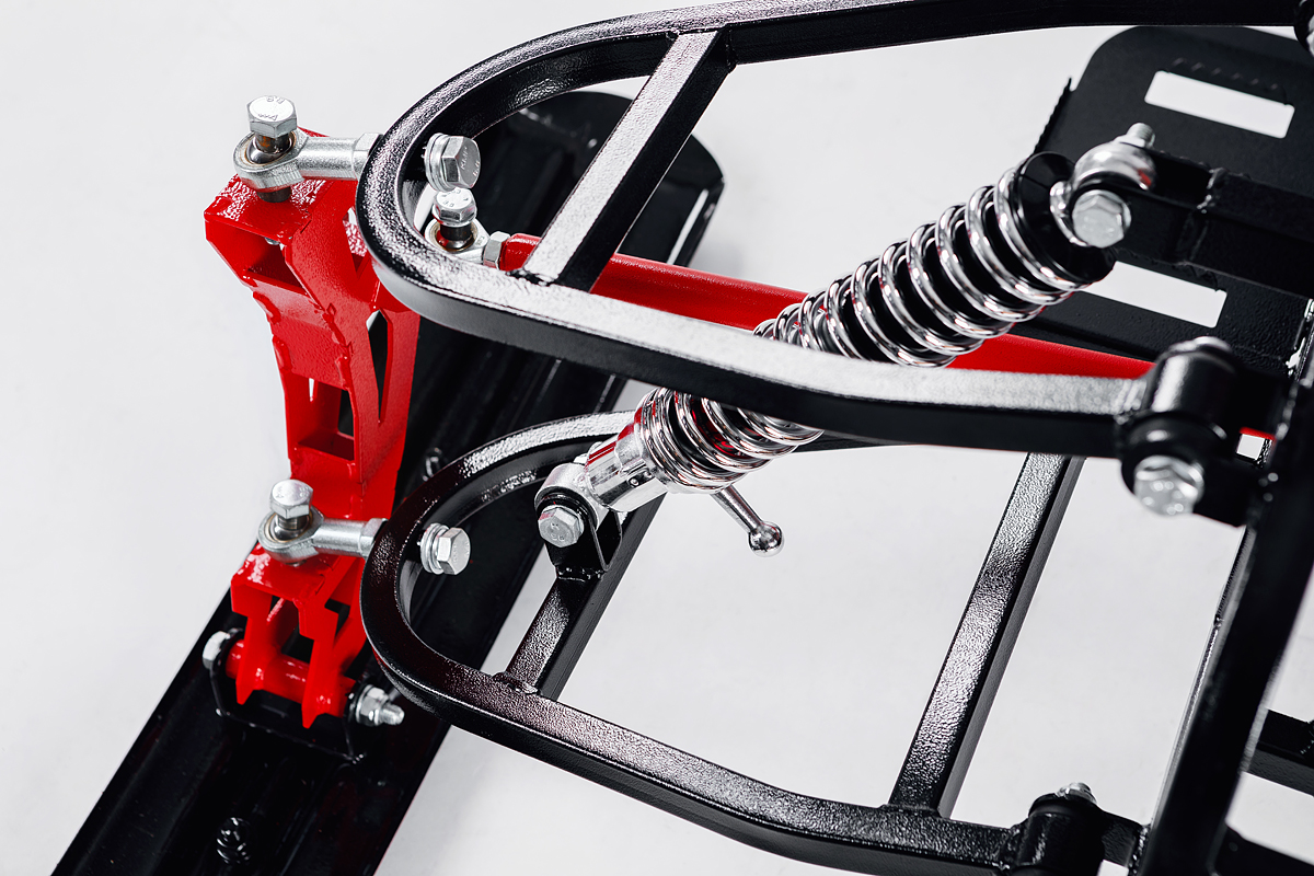 Лыжный модуль IKUDZO с подогревом ручек пластиковые лыжи в Уфе