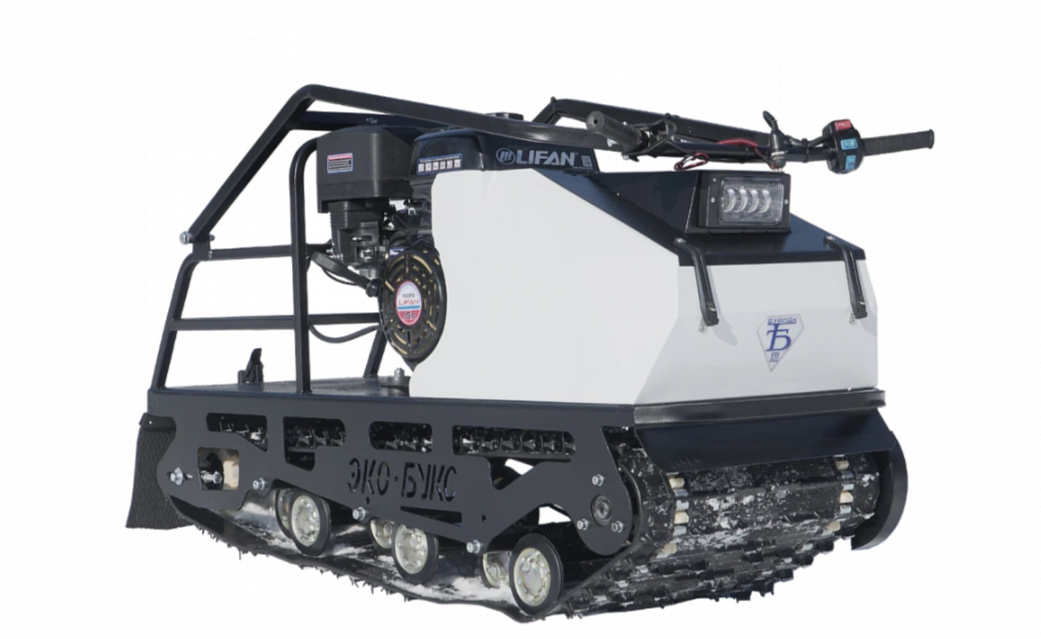 Мотобуксировщик ЭКО-букс V.2 15 л.с. (катковая подвеска, передний привод, длина 1450 мм) в Уфе