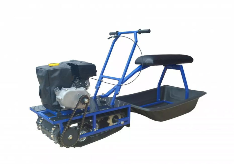 Мини-мотобуксировщик Альбатрос-М с фарой в Уфе