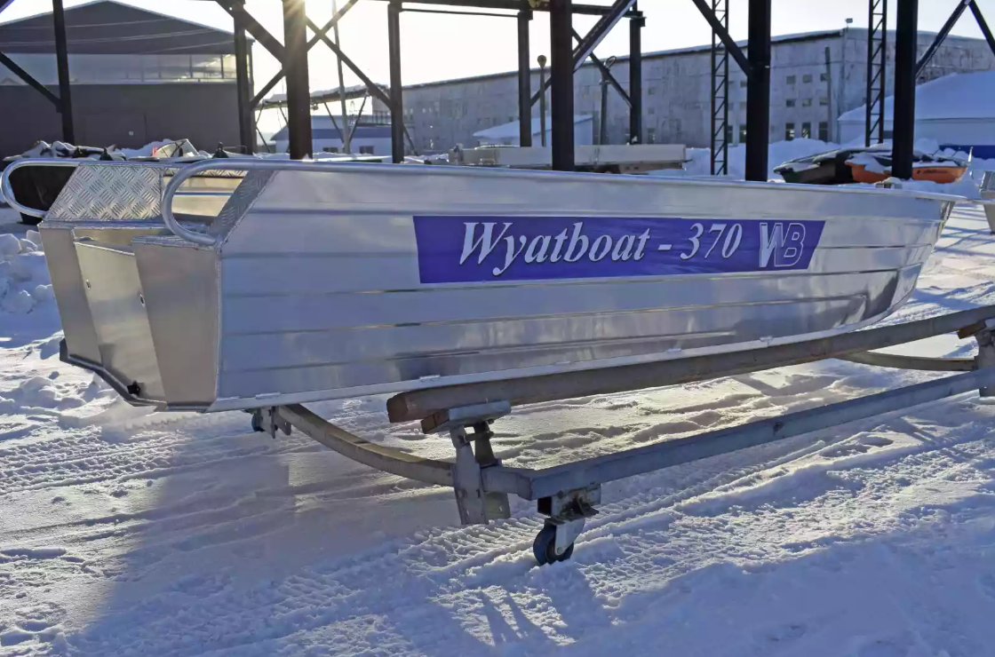 Алюминиевая лодка Wyatboat-370 Р в Уфе