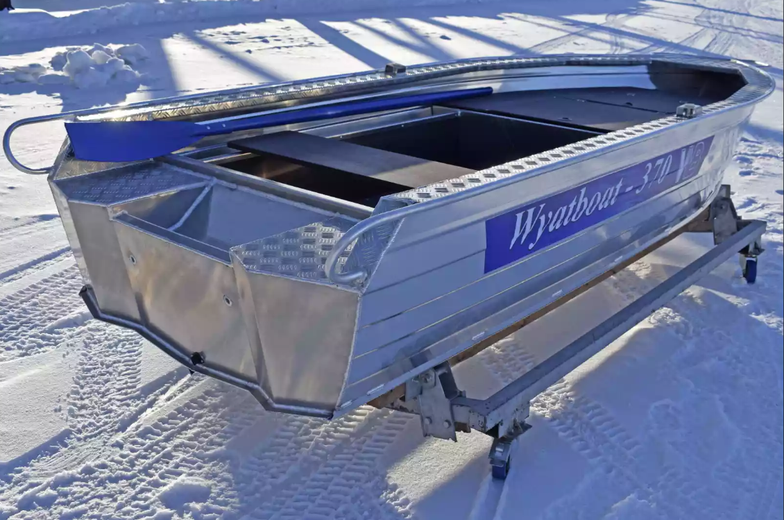 Алюминиевая лодка Wyatboat-370 Р FISH в Уфе