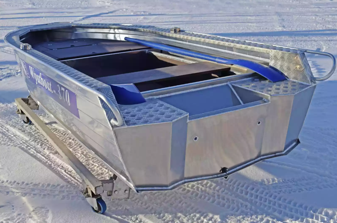 Алюминиевая лодка Wyatboat-370 Р FISH в Уфе