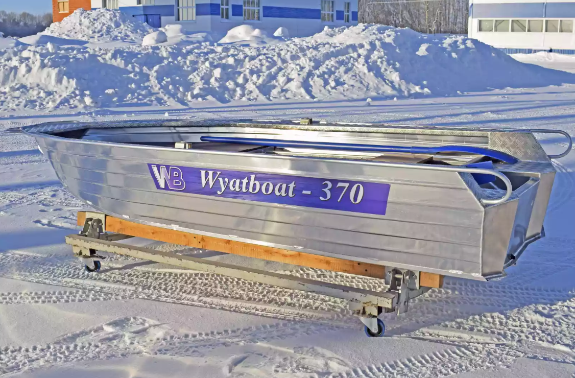 Алюминиевая лодка Wyatboat-370 Р FISH в Уфе