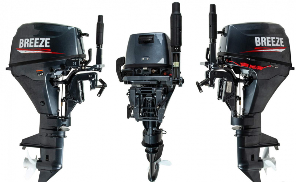 Лодочный мотор BREEZE F9,8S (4х тактный) в Уфе