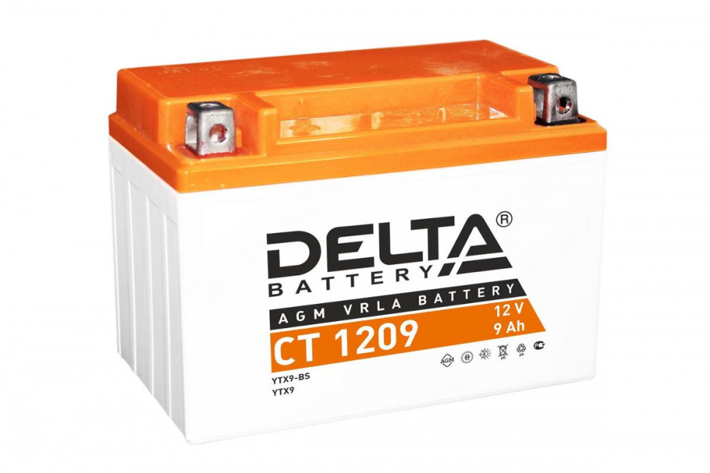 Аккумулятор Delta CT 1209 (12V / 9Ah) в Уфе