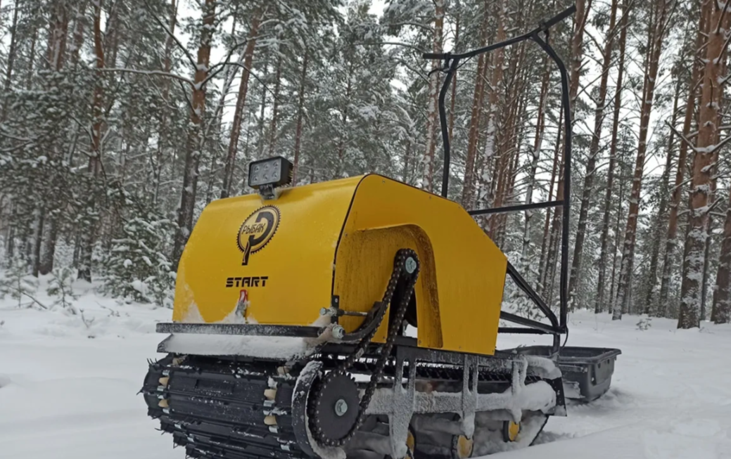 Мотобуксировщик РЫБАК СТАРТ Lifan 15 л.с. (металлический капот) в Уфе