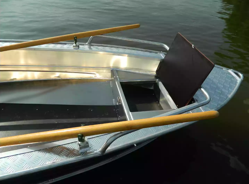 Алюминиевая лодка Wyatboat-390 У в Уфе