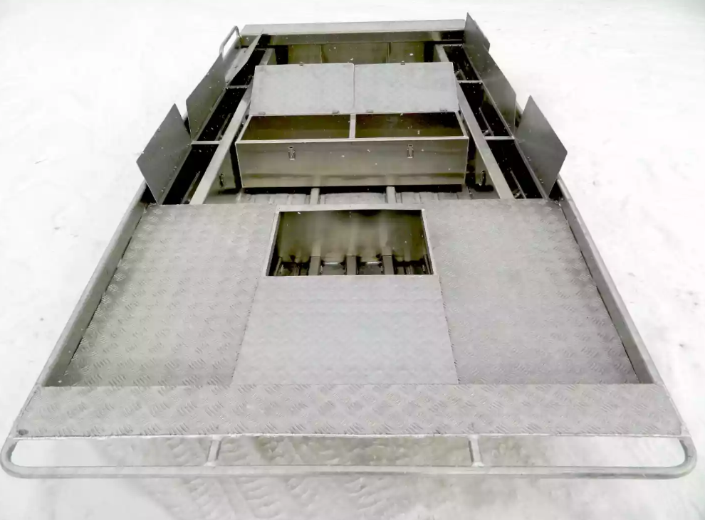 Алюминиевая лодка Wyatboat-390 Jonboat в Уфе