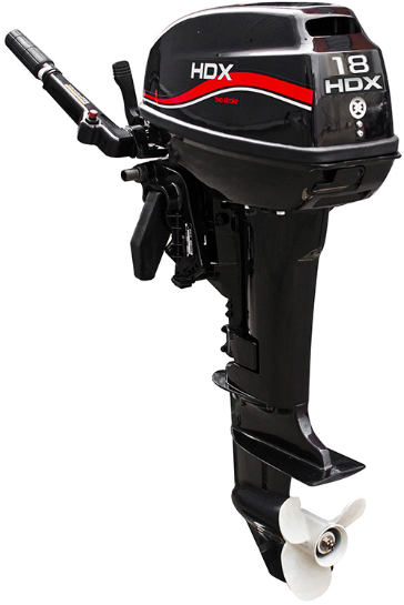 Лодочный мотор 2-х тактный HDX R series TE 18 BMS в Уфе