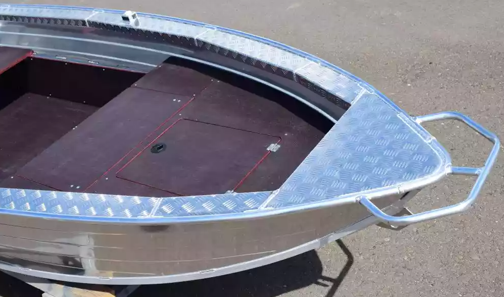 Алюминиевая лодка Wyatboat-390Р Fish в Уфе