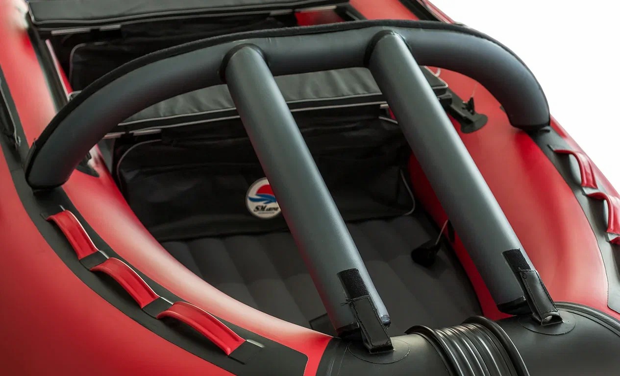 КОМПЛЕКТ НОСОВОГО ТЕНТА К ЛОДКЕ SMARINE AIR MAX 380 ЧЕРНЫЙ в Уфе