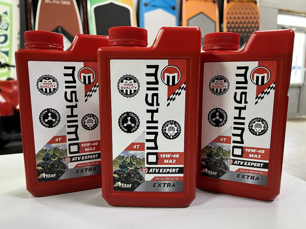 Масло MISHIMO 4T ATV EXPERT (EXTRA) 10w40 1 л в Уфе