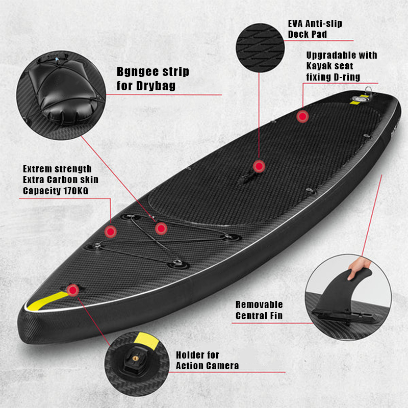 SUP (САП) ДОСКА MISHIMO CARBON DARKSIDE 11’ (335СМ) в Уфе