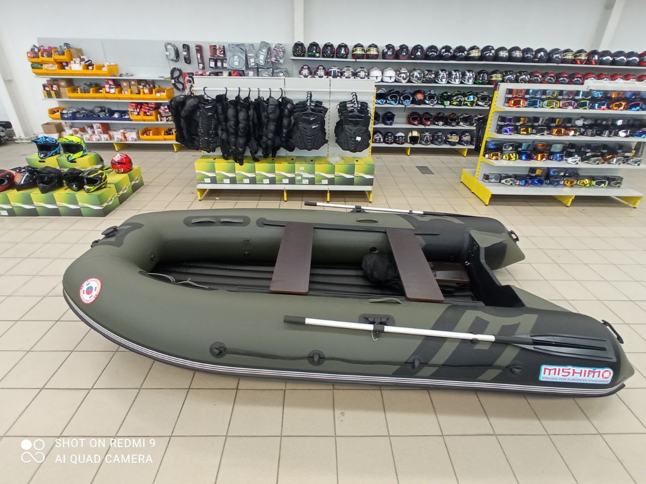 Лодка MISHIMO RIVER JET 400 под водомет в Уфе