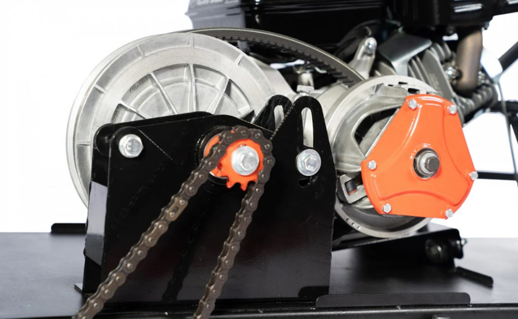 Мотобуксировщик БУРЛАК-M2 LFK 15 л.с. (передний привод, катки) в Уфе