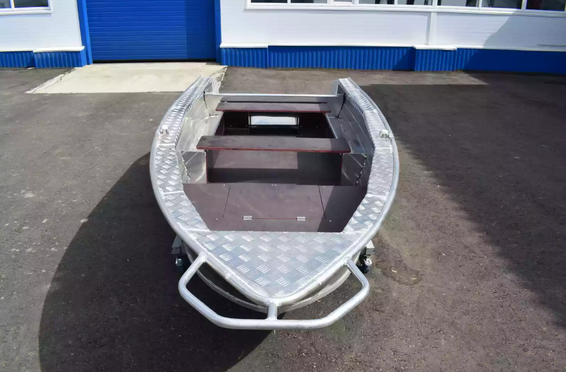 Алюминиевая лодка Wyatboat-390Р Увеличенный борт в Уфе