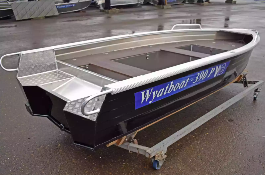 Алюминиевая лодка Wyatboat-390РМ в Уфе