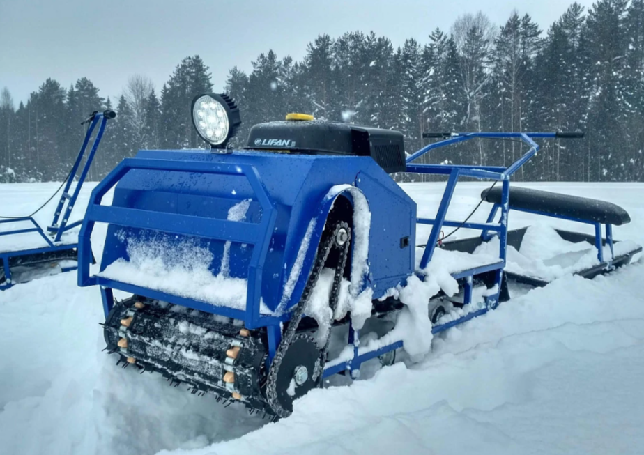 Мотобуксировщик Альбатрос-XLV 9 мини, тележки, 1250 мм в Уфе