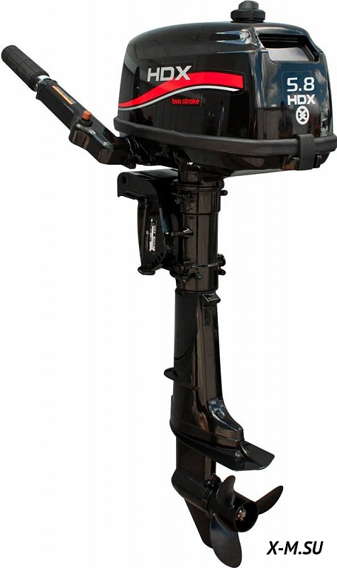 Лодочный мотор 2-х тактный HDX R series T 5,8 BMS в Уфе