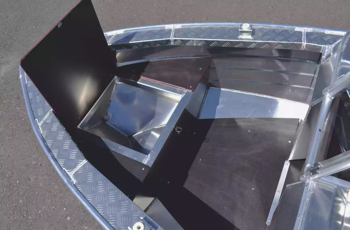 Алюминиевая лодка Wyatboat-390 DCM в Уфе