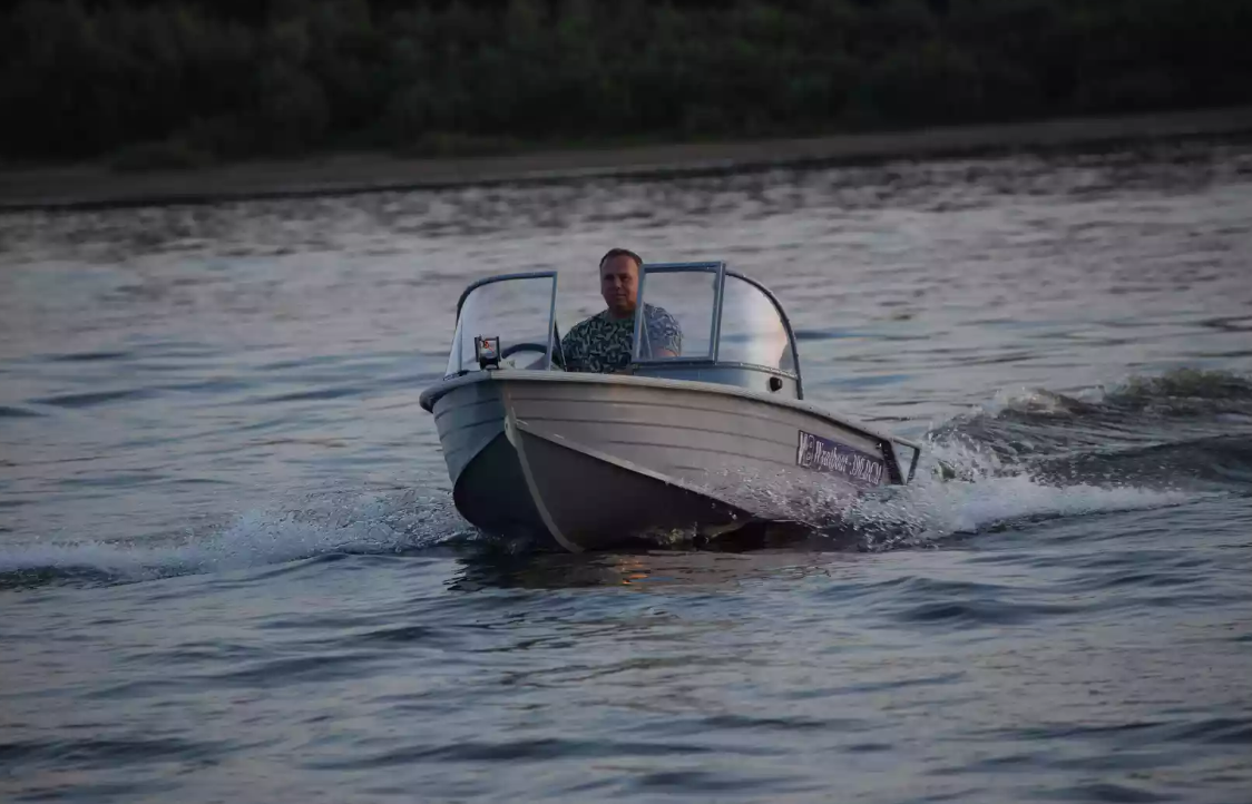 Алюминиевая лодка Wyatboat-390 DCM в Уфе