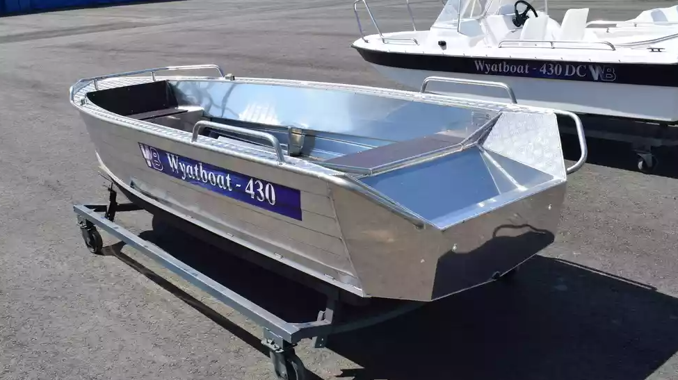 Алюминиевая лодка  Wyatboat-430М в Уфе